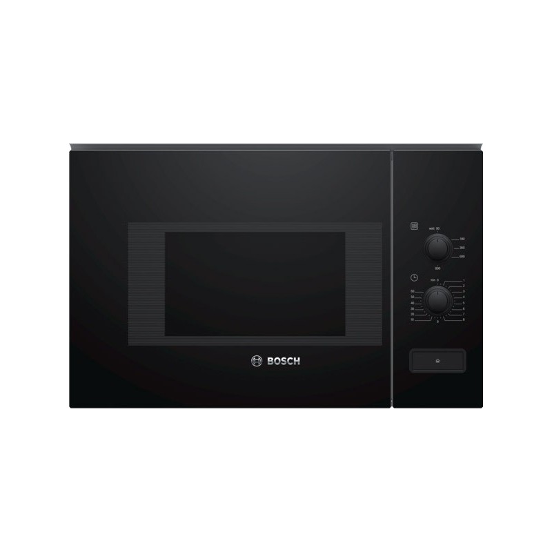 MICRO-ONDES ENCASTRABLE BOSCH 20L NOIR / INOX