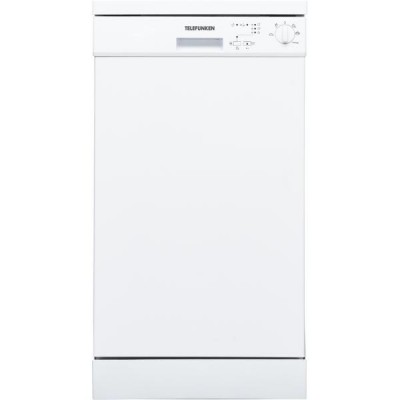 Lave Vaisselle TELEFUNKEN 45cm BLANC-10 couverts - LxH 45x85 cm