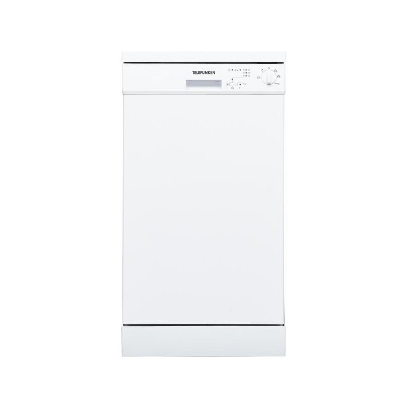 Lave Vaisselle TELEFUNKEN 45cm BLANC-10 couverts - LxH 45x85 cm