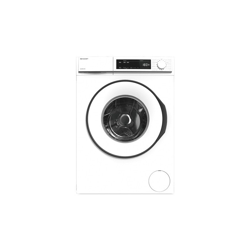 Lave Linge SHARP 7kg BLANC - Ouverture Frontale 1200 trs - LxH 60x85cm
