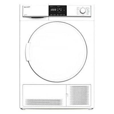 Sèche Linge SHARP 8kg CONDENSATION BLANC - Ouverture Frontale - LxH 60x85cm