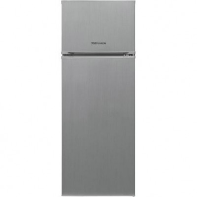 Réfrigérateur  2 portes TELEFUNKEN H144cm INOX- LxH 55x144 cm - 210 Litres