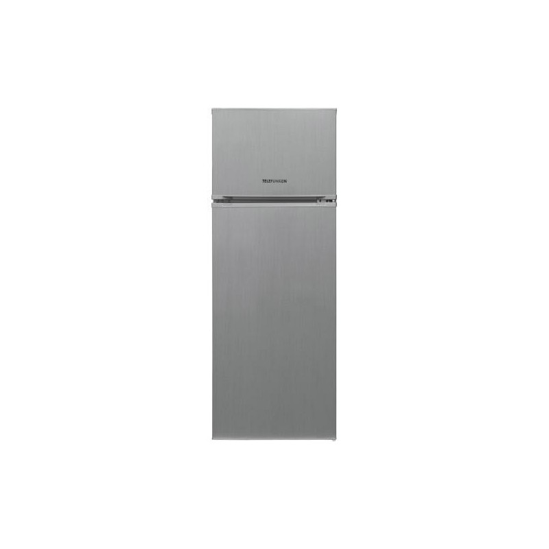 Réfrigérateur  2 portes TELEFUNKEN H144cm INOX- LxH 55x144 cm - 210 Litres