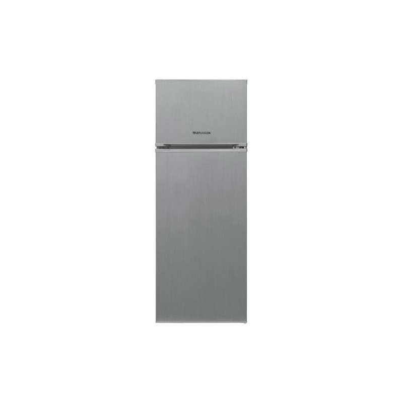 Réfrigérateur  2 portes TELEFUNKEN H144cm INOX- LxH 55x144 cm - 210 Litres
