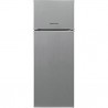 Réfrigérateur  2 portes TELEFUNKEN H144cm INOX- LxH 55x144 cm - 210 Litres