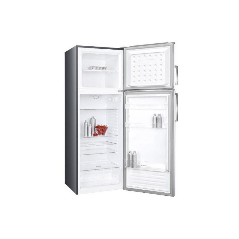 Réfrigérateur 2 portes CANDY H170cm SILVER - LxH 56x172 cm - 304 litres