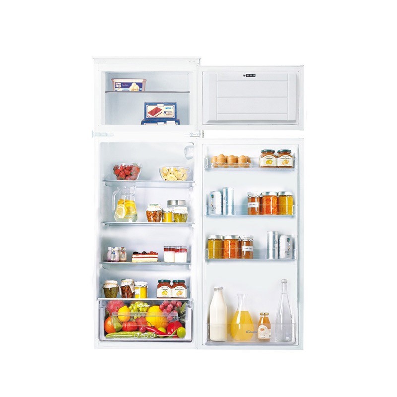 Réfrigérateur CANDY Intégrable Double porte - Niche de 144cm - Freezer 4* -