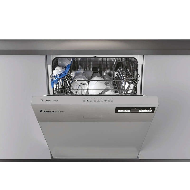 Lave-vaisselle CANDY 12 couverts - 60cm - Intégrable avec bandeau extèrieur