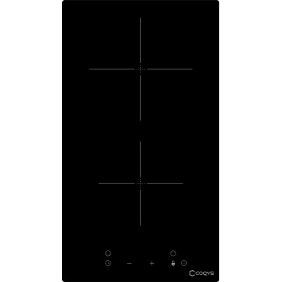 Table de cuisson 2 feux Vitrocéramique sensitive - 29x52cm