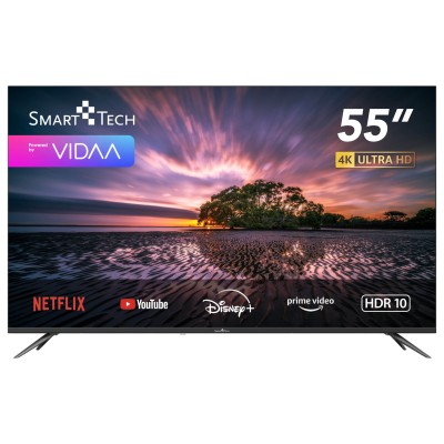 TV LED SMART TECH 55"...