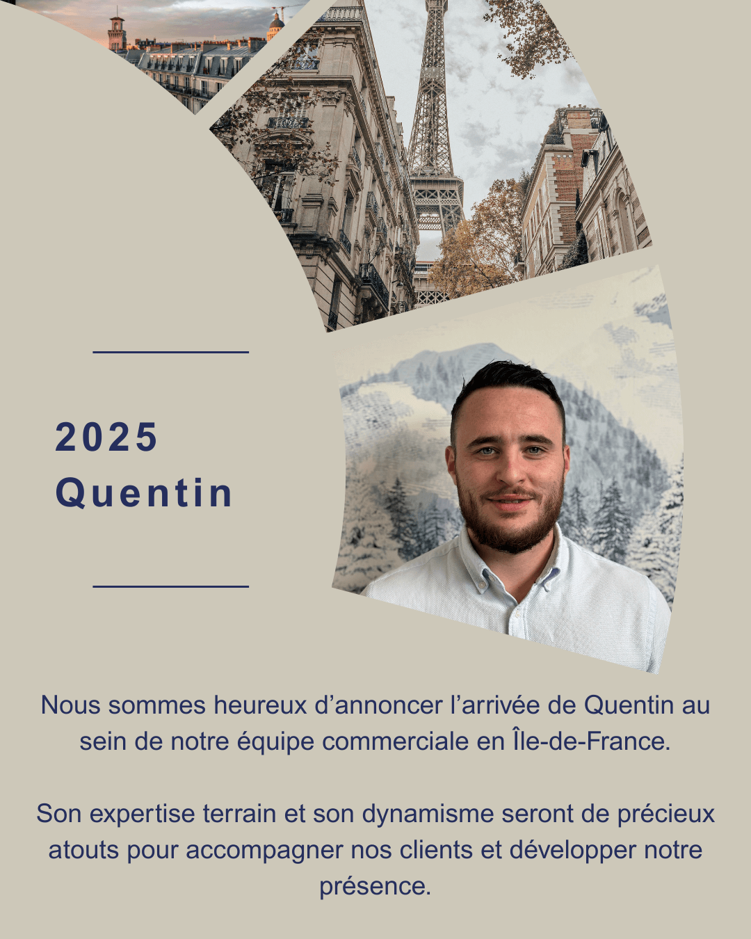 Bienvenue à Quentin ! 